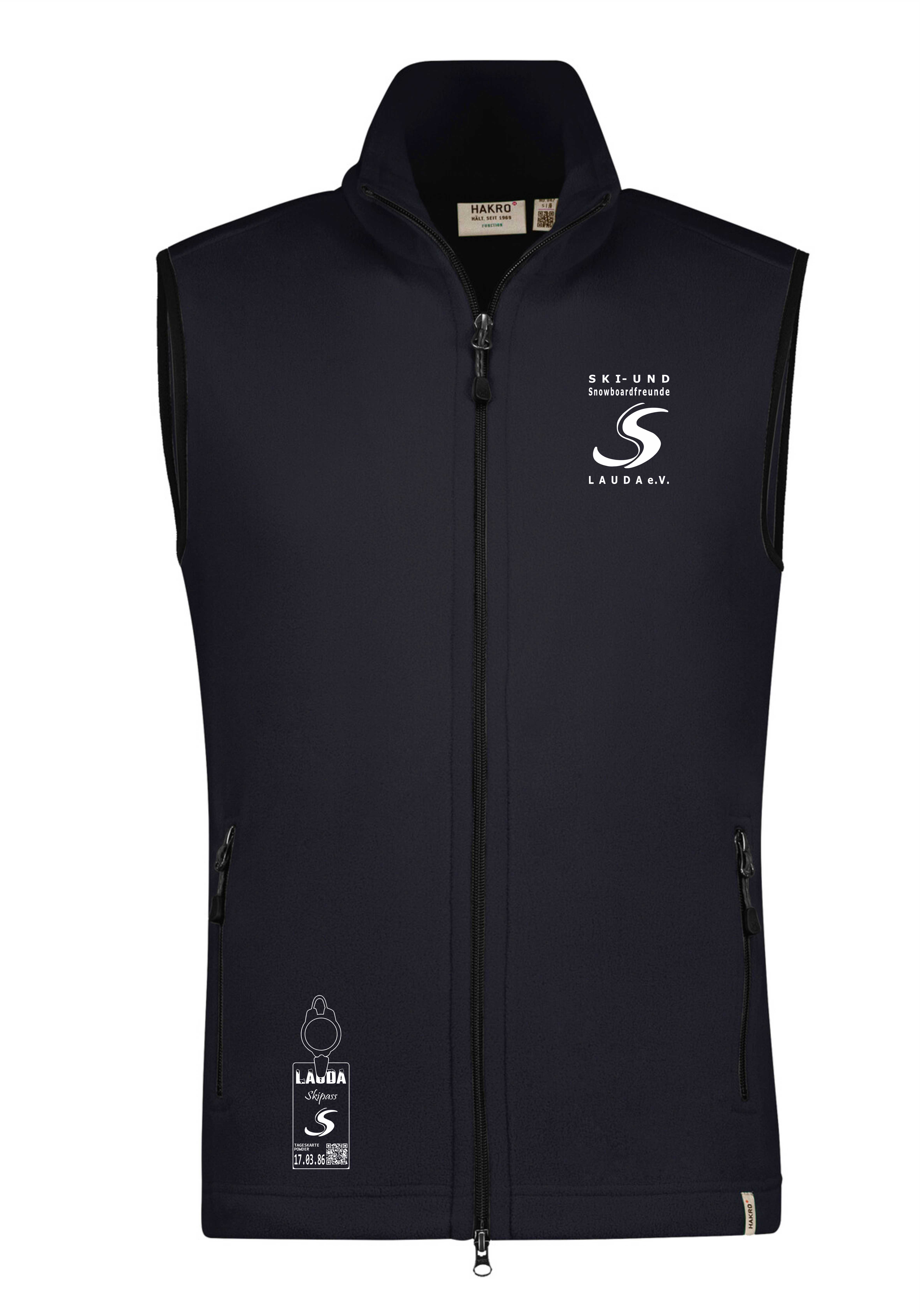 HAKRO Fleeceweste (verschiedene Farben)