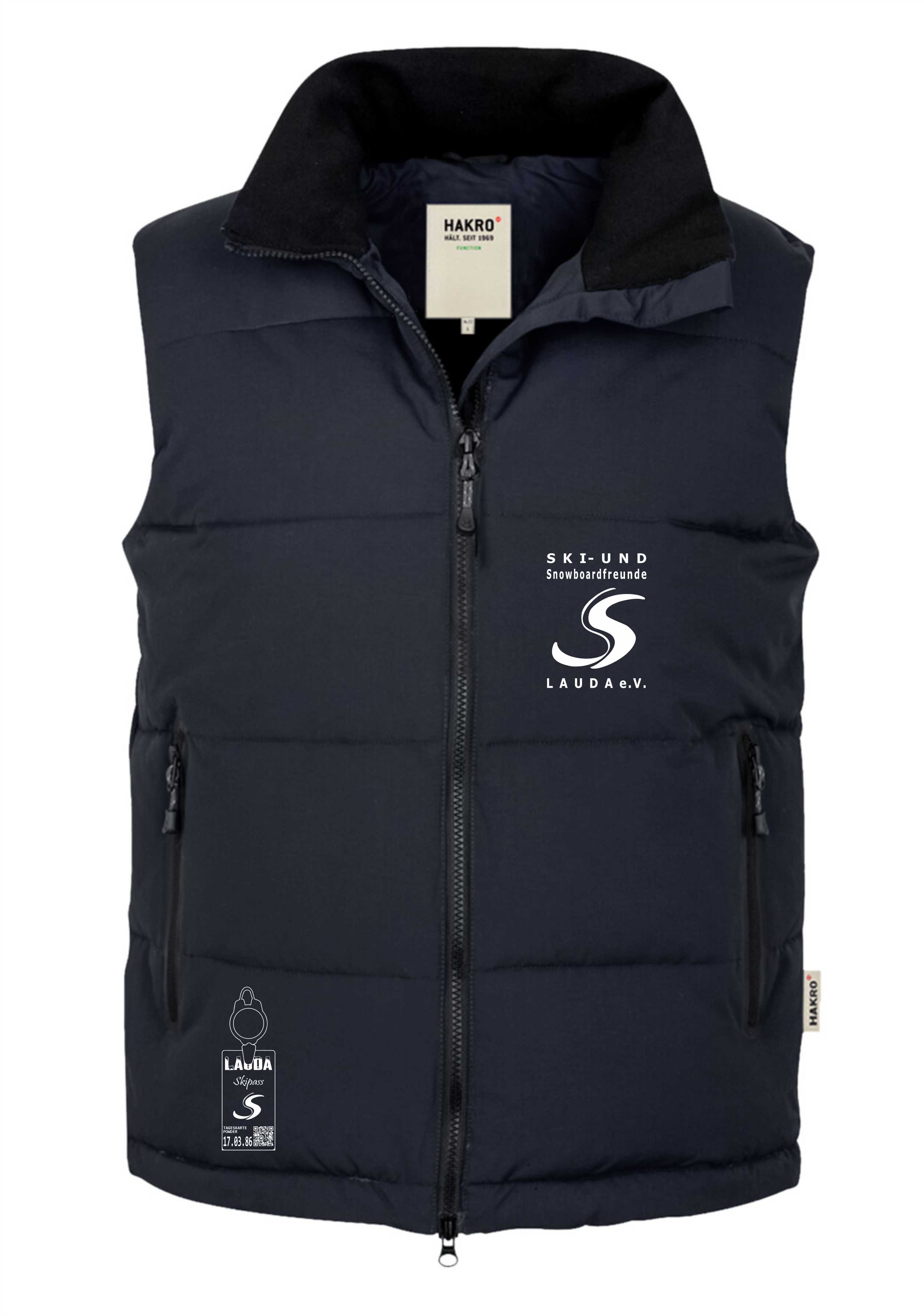HAKRO Bodywarmer (verschiedene Farben)