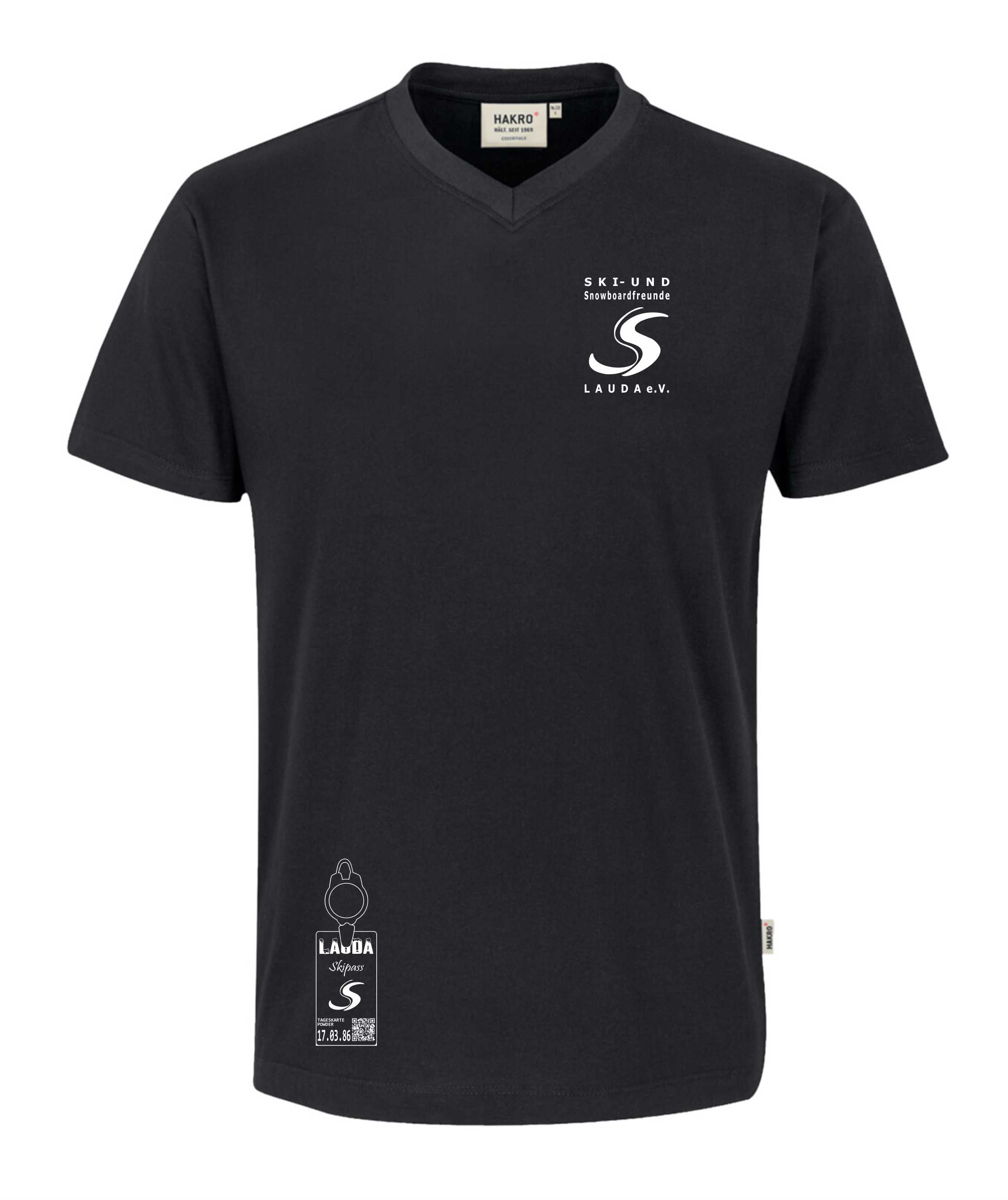 HAKRO V-Shirt Classic (verschiedene Farben)